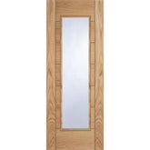 Oak Corsica 1 Light - Prefinished Internal Fire Door
